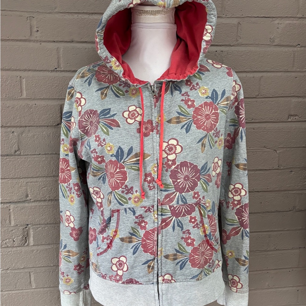 Lucky Brand Vintage Floral Print Women's Hoodie - Picture 4 of 10